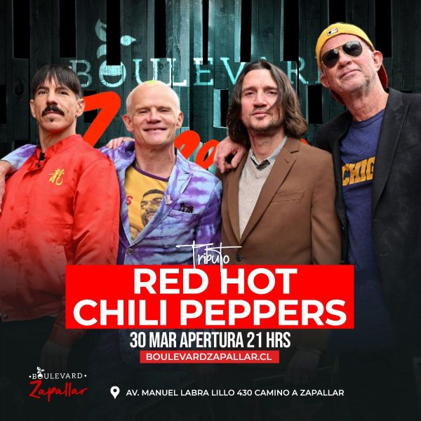 TRIBUTO RED HOT CHILI PEPPERS 30MAR2024